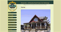Desktop Screenshot of homelifeparrysound.com